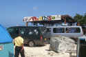 Taxis waiting near Pedros Inn for cruise ship passengers to return